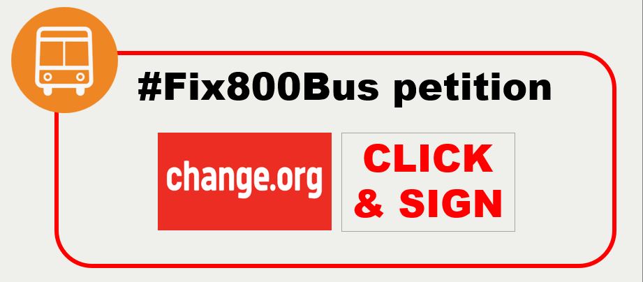 Fix 800 Bus petition